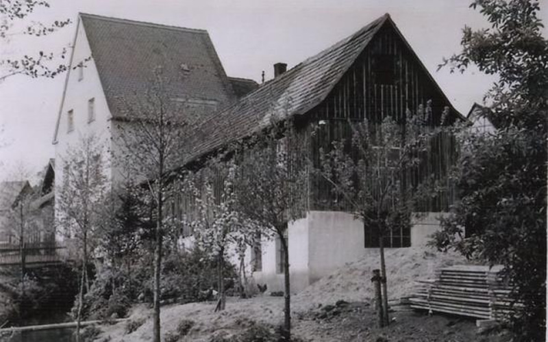 Neues Mühlengebäude ca. 1940 (Ostansicht)