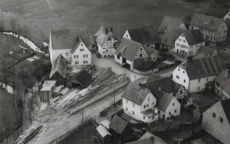 Intensiver Sägebetrieb